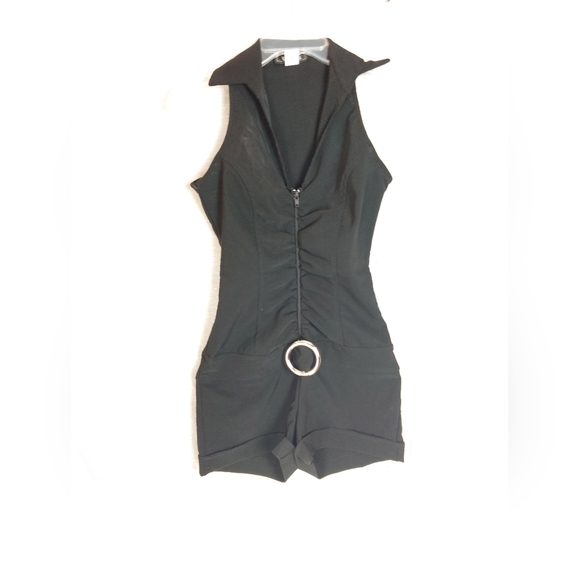 Valia Pants - Y2K Valia Romper Black